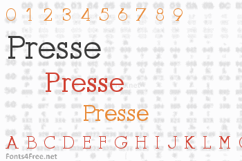 Presse Font