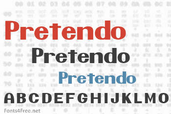 Pretendo Font