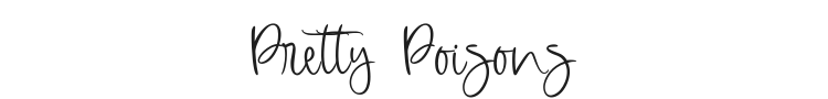 Pretty Poisons Font