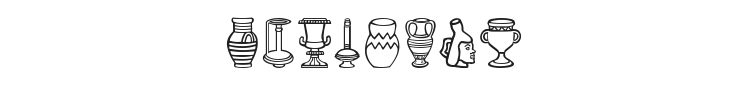 Pretty Pottery Font Preview