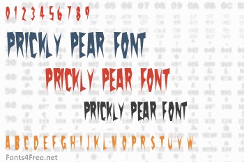 Prickly Pear Font