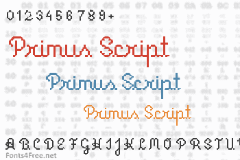 Primus Script Font