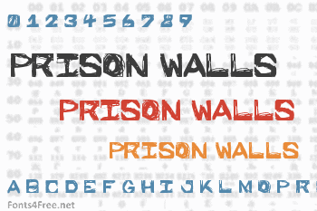 Prison Walls Font