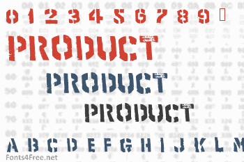 Product Font