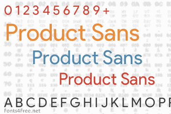 Product Sans Font