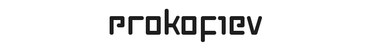 Prokofiev Font