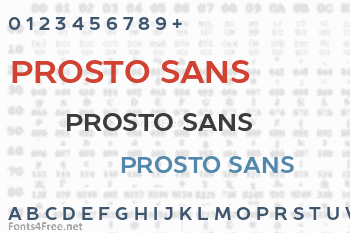 Prosto Sans Font