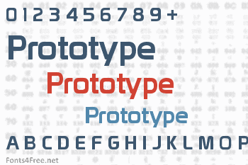 Prototype Font