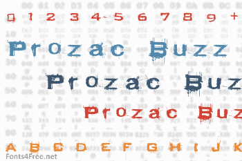 Prozac Buzz Font