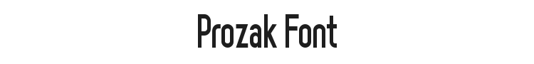 Prozak Font