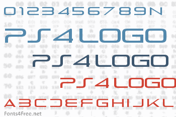 PS4 Logo Font