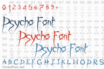 Psycho Font