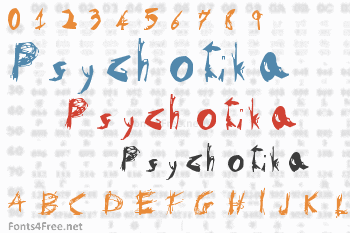 Psychotika Font