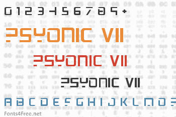 PsYonic VII Font