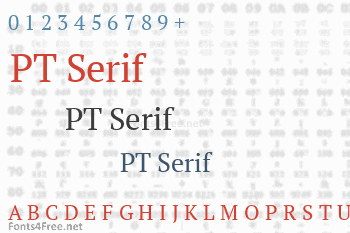 PT Serif Font