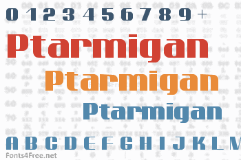 Ptarmigan Font