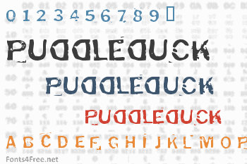 Puddleduck Font