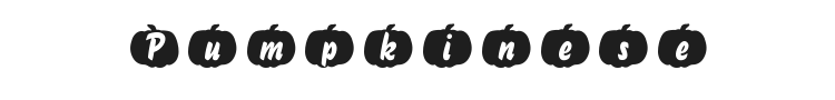 Pumpkinese Font Preview