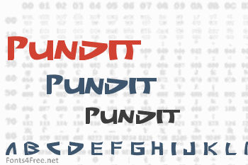 Pundit Font