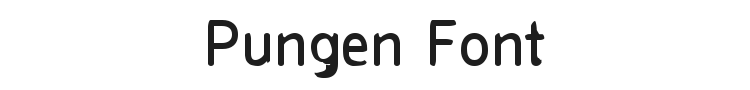 Pungen Font