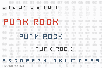 Punk Rock Font