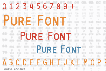 Pure Font