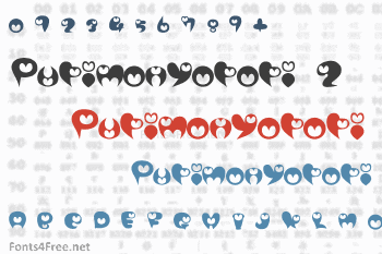 Purimonyorori 2 Font