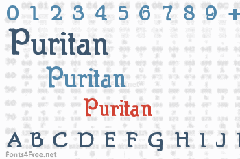 Puritan Font