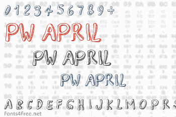 PW April Font