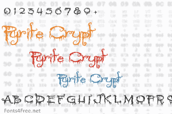 Pyrite Crypt Font