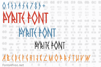 Pyrite Font