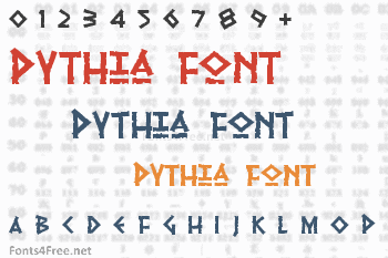 Pythia Font