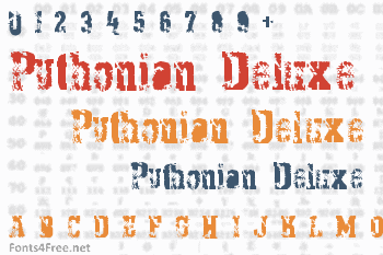 Pythonian Deluxe Font