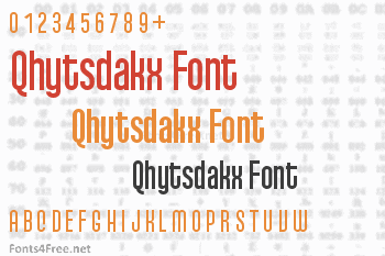 Qhytsdakx Font