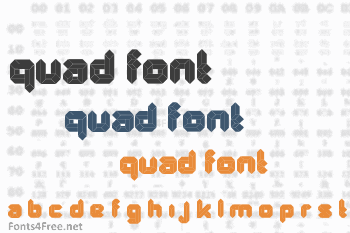 Quad Font