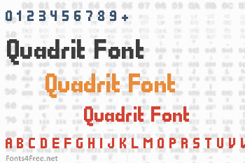 Quadrit Font