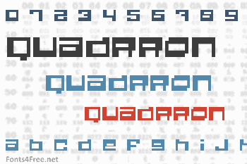 Quadrron Font