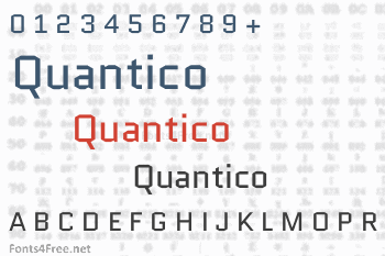 Quantico Font