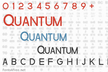 Quantum Font