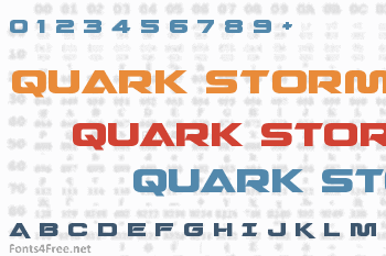 Quark Storm Font