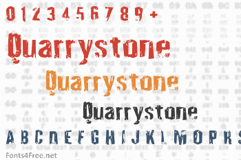 Quarrystone Font