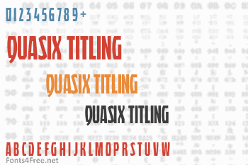 Quasix Titling Font