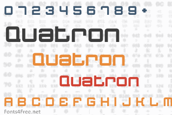 Quatron Font