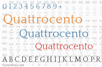 Quattrocento Font