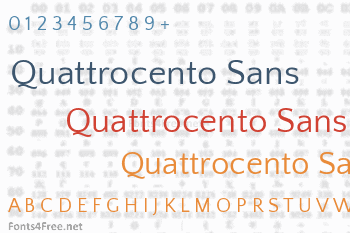 Quattrocento Sans Font