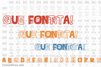 Que FONTita! Font