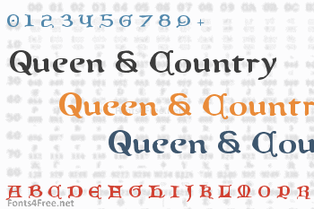 Queen & Country Font