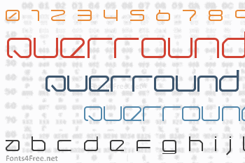 QuerRound Font