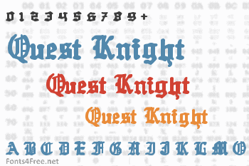 Quest Knight Font