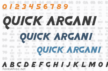 Quick Argani Font